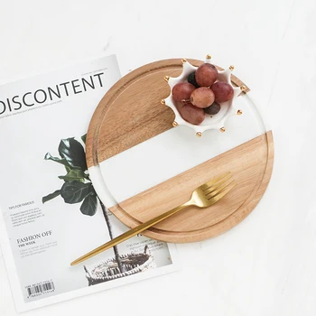 American Round Marble Wooden Bread Board Pizza Sushi Plate Small Cutting Bard for Display Tray Wood Fruits/Beef/Cake Plate
American Round Marble Wooden Bread Board Pizza Sushi Plate Small Cutting Bard for Display Tray Wood Fruits/Beef/Cake Plate