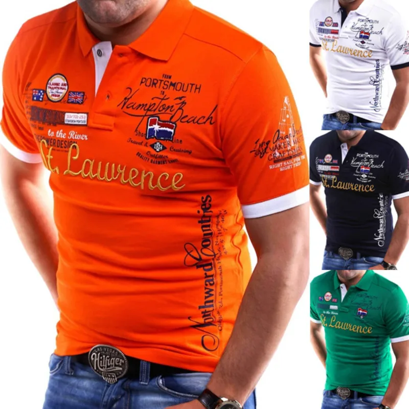 Zogaa 2019 Summer New Men Polo Shirt Slim Fit Short Sleeve Shirt Polo Fashion Printed Cotton Casual Polo Shirts Men Clothing 4XL
Zogaa 2019 Summer New Men Polo Shirt Slim Fit Short Sleeve Shirt Polo Fashion Printed Cotton Casual Polo Shirts Men Clothing 4XL