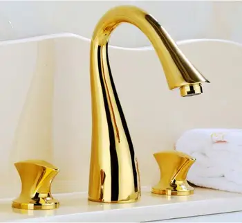New Arrivals luxury basin faucet high quality water tap brass material bathroom faucet gold plating widespread basin sink faucet
New Arrivals luxury basin faucet high quality water tap brass material bathroom faucet gold plating widespread basin sink faucet