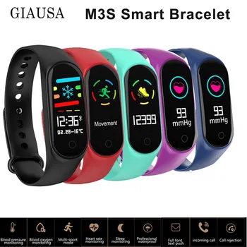 M3S Fitness Bracelet Blood Pressure Heart Rate Monitor Smart Band Fitness Tracker Pedometer Wristband Smart Bracelet Smartwatch.
M3S Fitness Bracelet Blood Pressure Heart Rate Monitor Smart Band Fitness Tracker Pedometer Wristband Smart Bracelet Smartwatch.