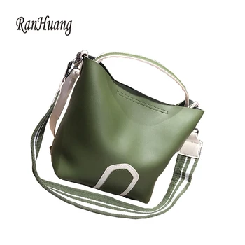 RanHuang New Arrive 2018 Women Soft Leather Bucket Bag Small Shoulder Bags Ladies Fashion Handbags Designer Messenger Bags A1271
RanHuang New Arrive 2018 Women Soft Leather Bucket Bag Small Shoulder Bags Ladies Fashion Handbags Designer Messenger Bags A1271