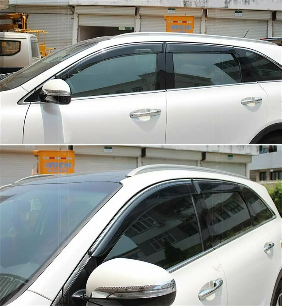 For Kia Sorento 2016-2019 Side Window Visor Rain Sun Deflectors Guard Vent Shade
For Kia Sorento 2016-2019 Side Window Visor Rain Sun Deflectors Guard Vent Shade