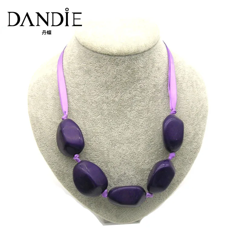 Dandie Trendy Purple and Brown Acrylic Stone Bead Necklace, Handmade Statement Women Jewelry
Dandie Trendy Purple and Brown Acrylic Stone Bead Necklace, Handmade Statement Women Jewelry