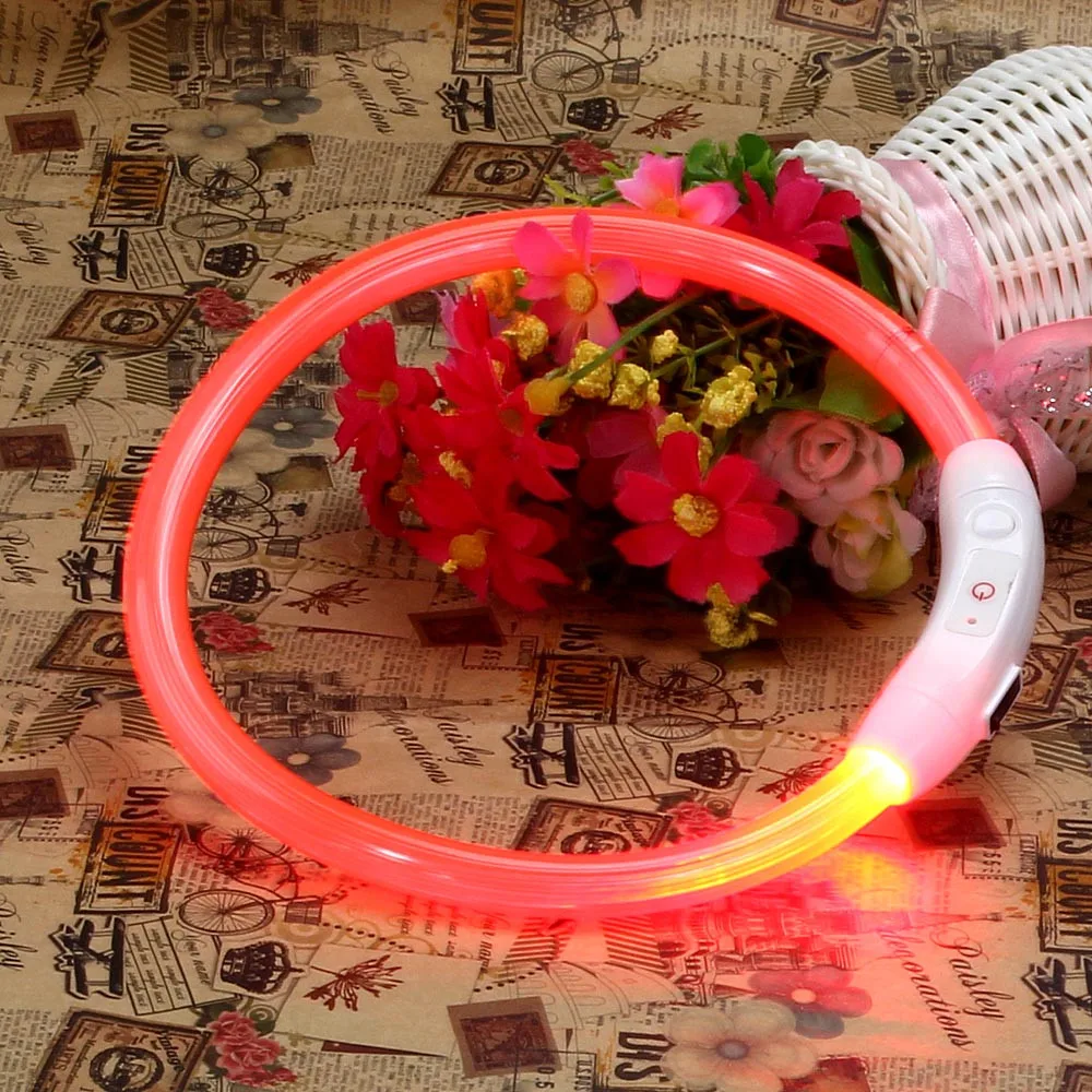 Modern new fashion popular creative rechargeable USB puppy collar waterproof LED flash with safe and durable pet dog collar #5
Modern new fashion popular creative rechargeable USB puppy collar waterproof LED flash with safe and durable pet dog collar #5