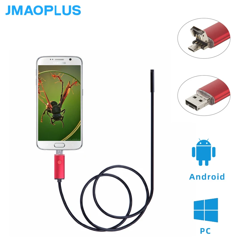 5.5mm Endoscope Usb Iphone Endoscope Smartphone For Windows & Macbook PC Endoscope Android PC Camera
5.5mm Endoscope Usb Iphone Endoscope Smartphone For Windows & Macbook PC Endoscope Android PC Camera