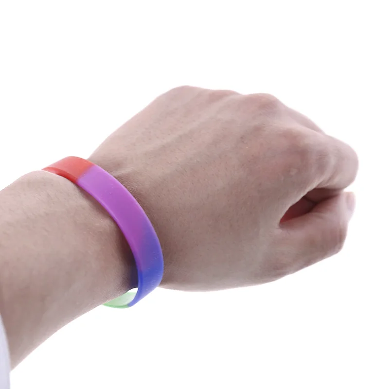 Rainbow Gay Pride Love Silicone Rubber Bracelet Wristband Multi Color Sports Bangle Unisex Jewellery Random Color
Rainbow Gay Pride Love Silicone Rubber Bracelet Wristband Multi Color Sports Bangle Unisex Jewellery Random Color