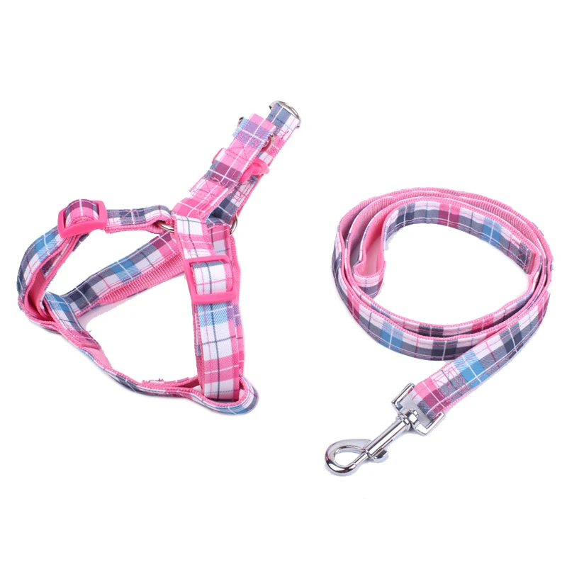 Nylon Dog Harness leash Accessories small Pet Chiwawa Training Vest for big Dogs Adjustable Professional harnesses and leashes
Nylon Dog Harness leash Accessories small Pet Chiwawa Training Vest for big Dogs Adjustable Professional harnesses and leashes
