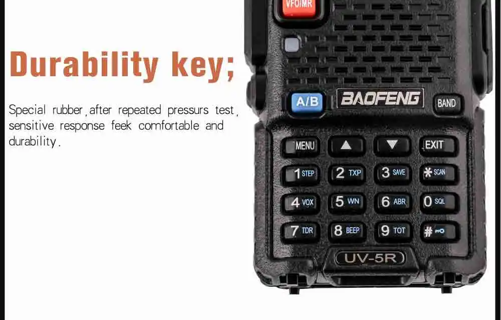 2Pcs BaoFeng UV-5R Walkie Talkie VHFUHF136-174Mhz&400-520Mhz Dual Band Two way radio Baofeng uv 5r Portable Walkie talkie uv5r (16)