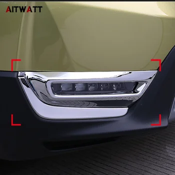ABS Chrome Front Fog Light Lamp Cover Foglight Lamp Trims Bezel Decoration Sticker 2Pcs Car Styling For Honda CR-V CRV 2017 2018
ABS Chrome Front Fog Light Lamp Cover Foglight Lamp Trims Bezel Decoration Sticker 2Pcs Car Styling For Honda CR-V CRV 2017 2018