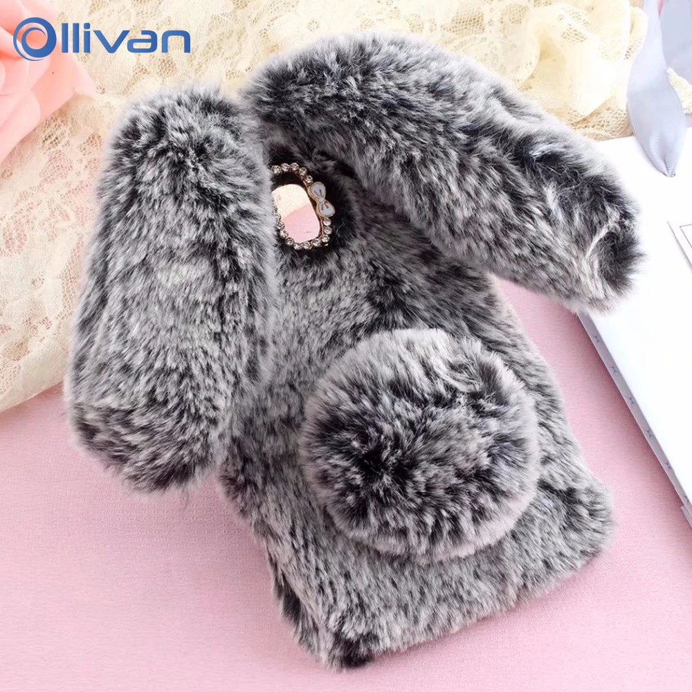 Rabbit Fur Silicon Phone Cases For XiaoMi RedMi Note 4X 4 X 32GB TPU Bling Animal plush Gril Case Xiomi Redmi 4X Coque Fundas
Rabbit Fur Silicon Phone Cases For XiaoMi RedMi Note 4X 4 X 32GB TPU Bling Animal plush Gril Case Xiomi Redmi 4X Coque Fundas