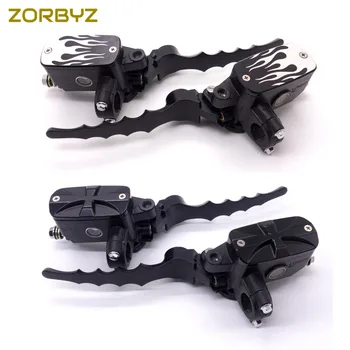 ZORBYZ 7/8" 22mm Motorcycle Handlebar Control Reservoir Brake Hydraulic Clutch Levers For Kawasaki Honda Yamaha Suzuki Harley
ZORBYZ 7/8" 22mm Motorcycle Handlebar Control Reservoir Brake Hydraulic Clutch Levers For Kawasaki Honda Yamaha Suzuki Harley
