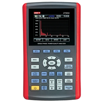 UNI-T UT283A Single Phase Power Quality Analyzer Energy Meter True RMS USB Interface Comprehensive Analysis Capture Record
UNI-T UT283A Single Phase Power Quality Analyzer Energy Meter True RMS USB Interface Comprehensive Analysis Capture Record