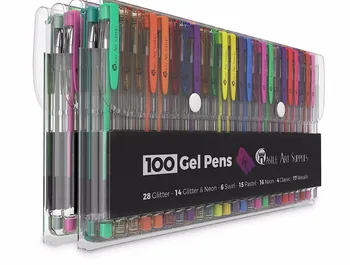 100pc/set Creative Drawing Sketch Student Adult 100 Color gel Pen set Watercolor Brush Neutral Watercolor Brush Set watercolors
100pc/set Creative Drawing Sketch Student Adult 100 Color gel Pen set Watercolor Brush Neutral Watercolor Brush Set watercolors
