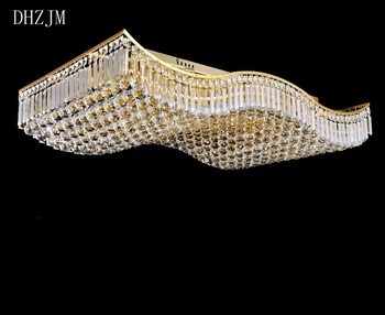 Free shipping rectangular crystal chandelier light fixture simple ceiling chandelier lights LED light source design for room
Free shipping rectangular crystal chandelier light fixture simple ceiling chandelier lights LED light source design for room