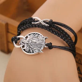 24pcs/lot wolf bracelet Headed Wolf Fantacy Viking Logo Mens Bracelets Jewelry Maxi Men Pagan Bangles Jewelry wholesale
24pcs/lot wolf bracelet Headed Wolf Fantacy Viking Logo Mens Bracelets Jewelry Maxi Men Pagan Bangles Jewelry wholesale
