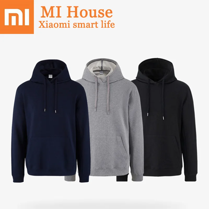 Xiaomi 100% Cotton Hoodi Men and Women Long Sleeve Sweater Solid Color Fashion Designer Hooded Top for Men Tshirt Male
Xiaomi 100% Cotton Hoodi Men and Women Long Sleeve Sweater Solid Color Fashion Designer Hooded Top for Men Tshirt Male