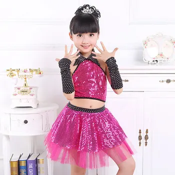 Children Sequin Jazz Dance Modern Dance Costume Fashion Latin Waltz Dancing Dress Stage Show Dresses Jazz Costumes For Girl Kids
Children Sequin Jazz Dance Modern Dance Costume Fashion Latin Waltz Dancing Dress Stage Show Dresses Jazz Costumes For Girl Kids