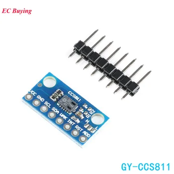 CCS811 Sensor Module GY-811 Air Quality Numerical Gas Sensors TVOC CO2 GY-CCS811 Electronic DIY PCB Board For Arduino
CCS811 Sensor Module GY-811 Air Quality Numerical Gas Sensors TVOC CO2 GY-CCS811 Electronic DIY PCB Board For Arduino