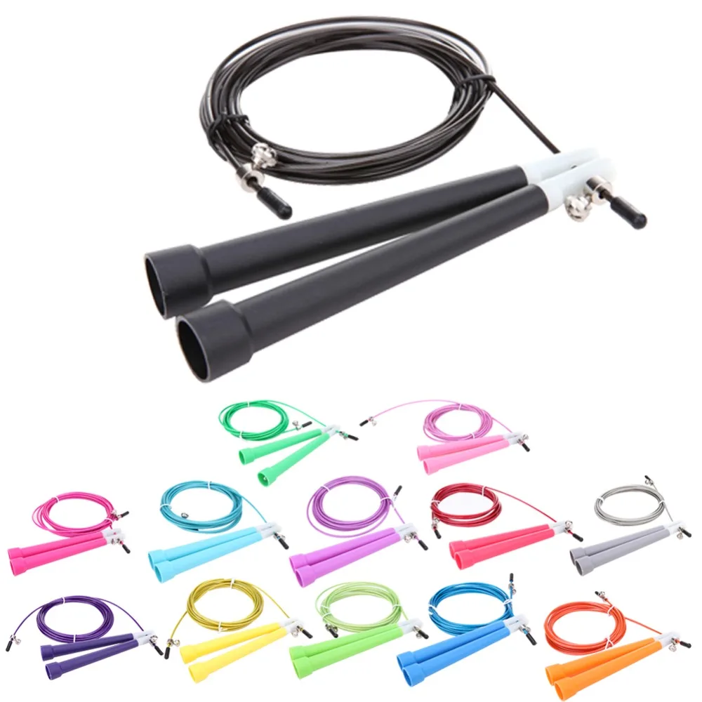 3M-Jump-Skipping-Ropes-Cable-Steel-Adjustable-Fast-Speed-ABS-Handle-Jump-Ropes-Crossfit-Training-Boxing