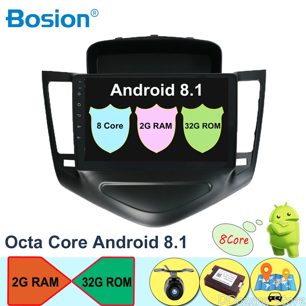 32G Octa Cores Car Radio Multimedia Video Player Navigation GPS Android For Chevrolet CRUZE no dvd 2 din Android 8.1 
32G Octa Cores Car Radio Multimedia Video Player Navigation GPS Android For Chevrolet CRUZE no dvd 2 din Android 8.1