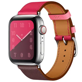 2018 New Colors Leather Watchband for Apple Watch Band 42MM 44MM 40MM 38MM Series 4/3/2/1 Sport Bracelet Strap For iwatch Band
2018 New Colors Leather Watchband for Apple Watch Band 42MM 44MM 40MM 38MM Series 4/3/2/1 Sport Bracelet Strap For iwatch Band