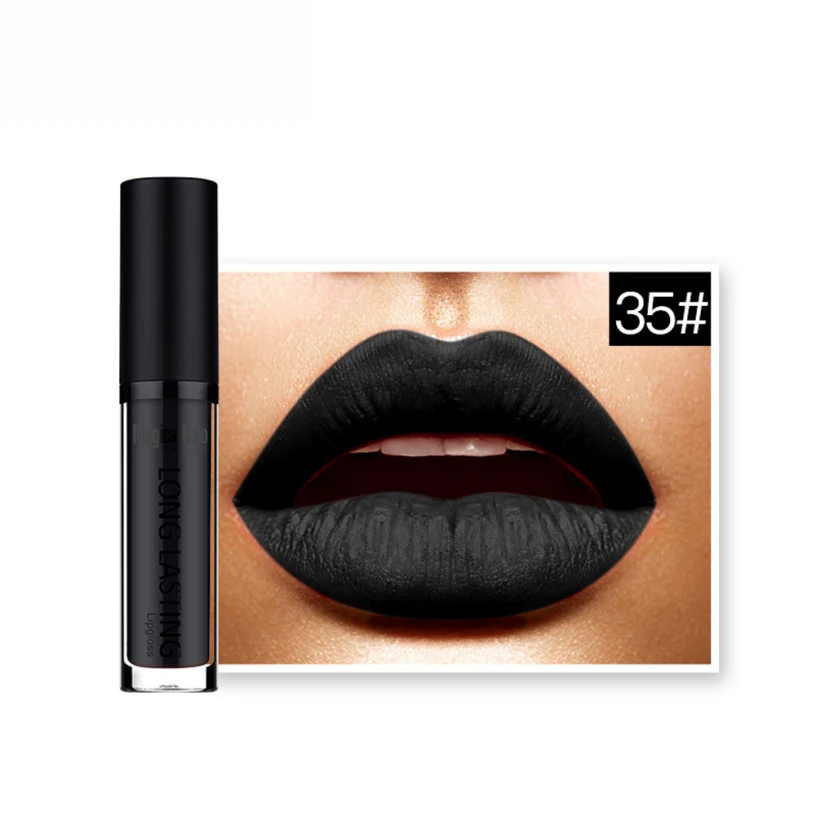 Drop Ship 2017 NEW 1pcs Fashion Sexy Gothic Black Matte Liquid Lipstick Long Lasting Women Lipstick Apr 24
Drop Ship 2017 NEW 1pcs Fashion Sexy Gothic Black Matte Liquid Lipstick Long Lasting Women Lipstick Apr 24