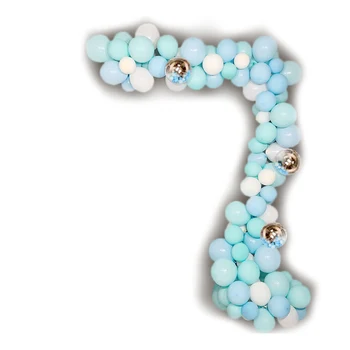 Balloon Decoration Romantic 3D Balloon Chain Background Wall Party Wedding Balloon Wall Scene 1 Set(Blue White) Style-17
Balloon Decoration Romantic 3D Balloon Chain Background Wall Party Wedding Balloon Wall Scene 1 Set(Blue White) Style-17