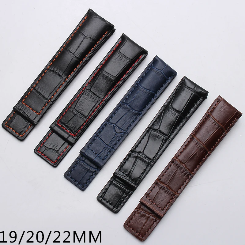 shengmeirui 19MM 20MM 22MM leather strap FOR CARRERA AQUARACER MONACO men's watch band Black brown blue bracelet Without buckle
shengmeirui 19MM 20MM 22MM leather strap FOR CARRERA AQUARACER MONACO men's watch band Black brown blue bracelet Without buckle