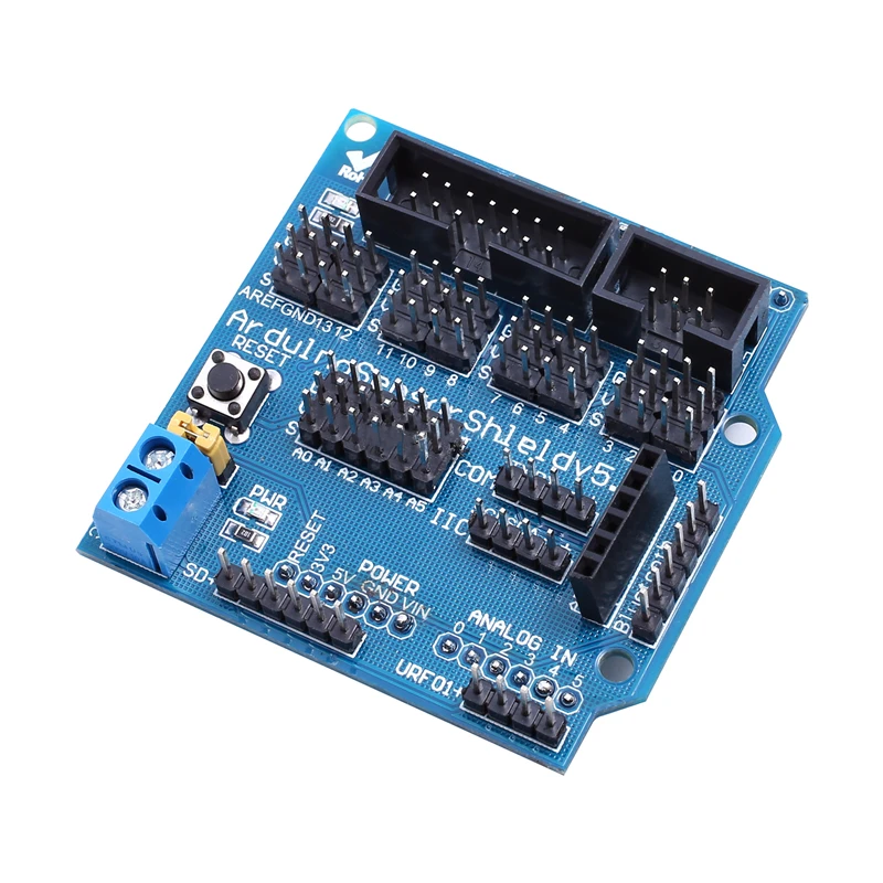 10PCS Sensor Shield V5.0 sensor expansion board UNO MEGA R3 V5 for Arduino electronic building blocks of robot parts
10PCS Sensor Shield V5.0 sensor expansion board UNO MEGA R3 V5 for Arduino electronic building blocks of robot parts