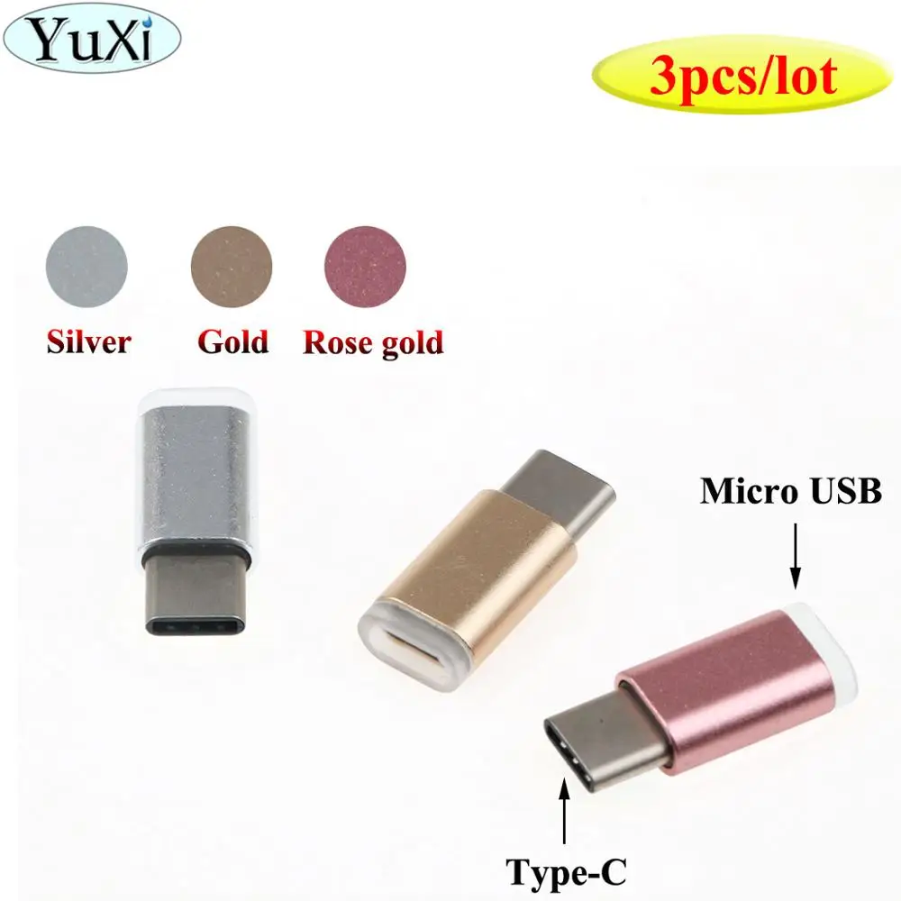 YuXi 3pcs Adapter Micro Usb To Type-C for Samsung Galaxy S8 S9 Plus Note 8 9 Converter Typec Charger For Xiaomi Mi 8 A2 Mix3 Mi8
YuXi 3pcs Adapter Micro Usb To Type-C for Samsung Galaxy S8 S9 Plus Note 8 9 Converter Typec Charger For Xiaomi Mi 8 A2 Mix3 Mi8
