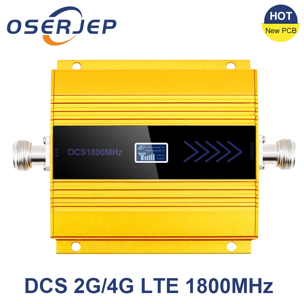 New PCB 4g Lte 1800 MHZ Booster LCD GSM Amplificador GSM 2g 4g Booster DCS 1800 Booster Mobile Phone Signal Amplifier Repeater
New PCB 4g Lte 1800 MHZ Booster LCD GSM Amplificador GSM 2g 4g Booster DCS 1800 Booster Mobile Phone Signal Amplifier Repeater