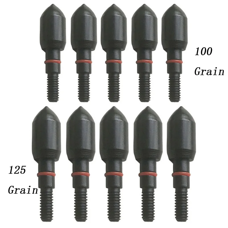 24pcs 100Grain/125Grain Archery Arrow Head Steel Broadhead Arrow Points Field Tips Black Arrowhead for 6.2mm Arrow shaft
24pcs 100Grain/125Grain Archery Arrow Head Steel Broadhead Arrow Points Field Tips Black Arrowhead for 6.2mm Arrow shaft