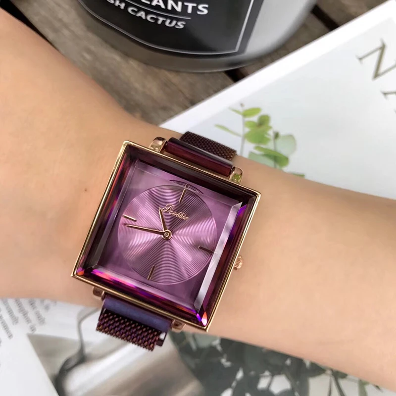 2018 Square Dress Watch Women Luxury Antique Stylish Slim Steel Mesh Band Purple Ladies Wristwatches Milanese Loop Montre Femme
2018 Square Dress Watch Women Luxury Antique Stylish Slim Steel Mesh Band Purple Ladies Wristwatches Milanese Loop Montre Femme