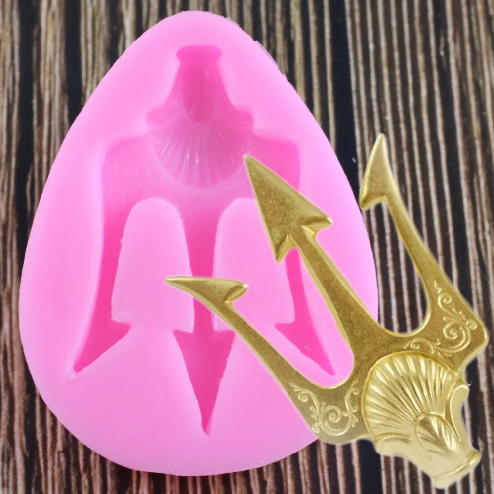 Sugarcraft Trident Silicone Mold Fondant Cake Decorating Tools Cupcake Candy Chocolate Gumpaste Mold Polymer Clay Jewelry Mold
Sugarcraft Trident Silicone Mold Fondant Cake Decorating Tools Cupcake Candy Chocolate Gumpaste Mold Polymer Clay Jewelry Mold