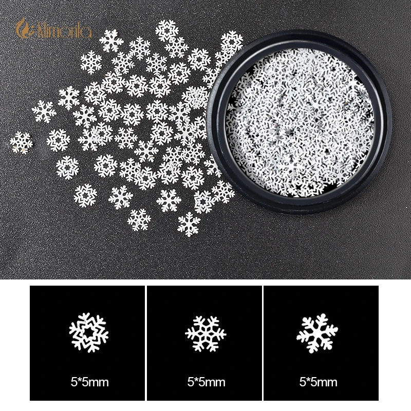 3Box Christmas Snowflake Nail Patch 5*5mm Mix 3 designs Nails Sequins Decorations Charms White Hollow Manicure Studs Art Set
3Box Christmas Snowflake Nail Patch 5*5mm Mix 3 designs Nails Sequins Decorations Charms White Hollow Manicure Studs Art Set