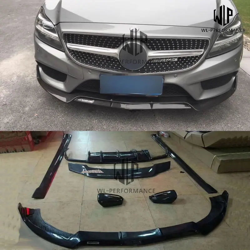 W218 CLS Carbon Fiber Front Bumper Lip Rear Diffuser Side Skirt Rear Spoiler For Mercedes-Benz W218 BRABUS Style 2010-2013
W218 CLS Carbon Fiber Front Bumper Lip Rear Diffuser Side Skirt Rear Spoiler For Mercedes-Benz W218 BRABUS Style 2010-2013