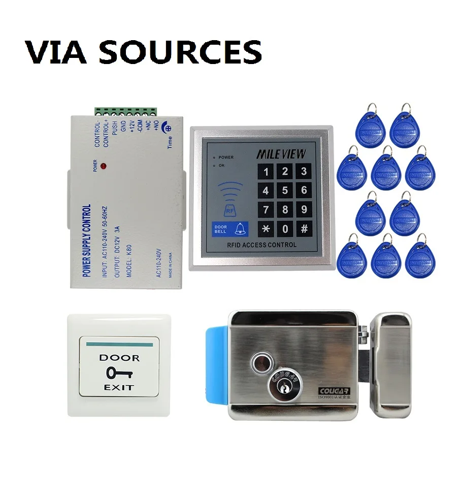 Direct Factiory Rfid Electric Control Door Lock Rfid Keypad Code Access Control System Door Access Control System Kit Set
Direct Factiory Rfid Electric Control Door Lock Rfid Keypad Code Access Control System Door Access Control System Kit Set