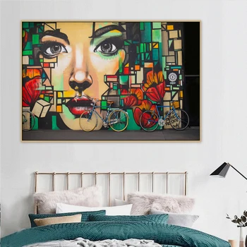 Abstract Girl Graffiti Urban Street Art Mural Canvas Painting Poster and Print POP Wall Art Pictures for Living Room Home Decor
Abstract Girl Graffiti Urban Street Art Mural Canvas Painting Poster and Print POP Wall Art Pictures for Living Room Home Decor