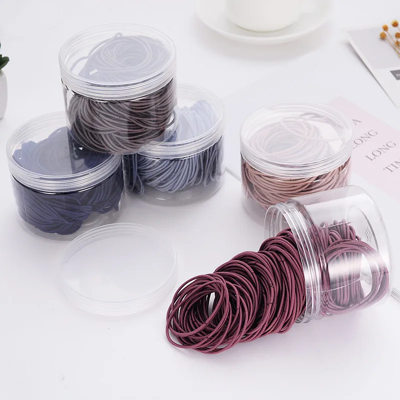 New arrival women solid basic hair tie with box girl's High elasticity fine hair bands cute gum lady's cute hair accessories
New arrival women solid basic hair tie with box girl's High elasticity fine hair bands cute gum lady's cute hair accessories