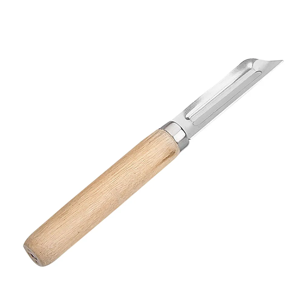 Manual Peeler slicing machine Peeler for Apple Vegetable Fruit Tools CUtter Wooden Handle stripping Potato stripping
Manual Peeler slicing machine Peeler for Apple Vegetable Fruit Tools CUtter Wooden Handle stripping Potato stripping