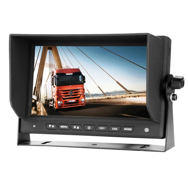 AHD 1080P Car LCD Monitor with 4-PIN Aviation Connector for Backup Rear View Reverse Camera Truck Bus RV Caravan Van Trailer
AHD 1080P Car LCD Monitor with 4-PIN Aviation Connector for Backup Rear View Reverse Camera Truck Bus RV Caravan Van Trailer