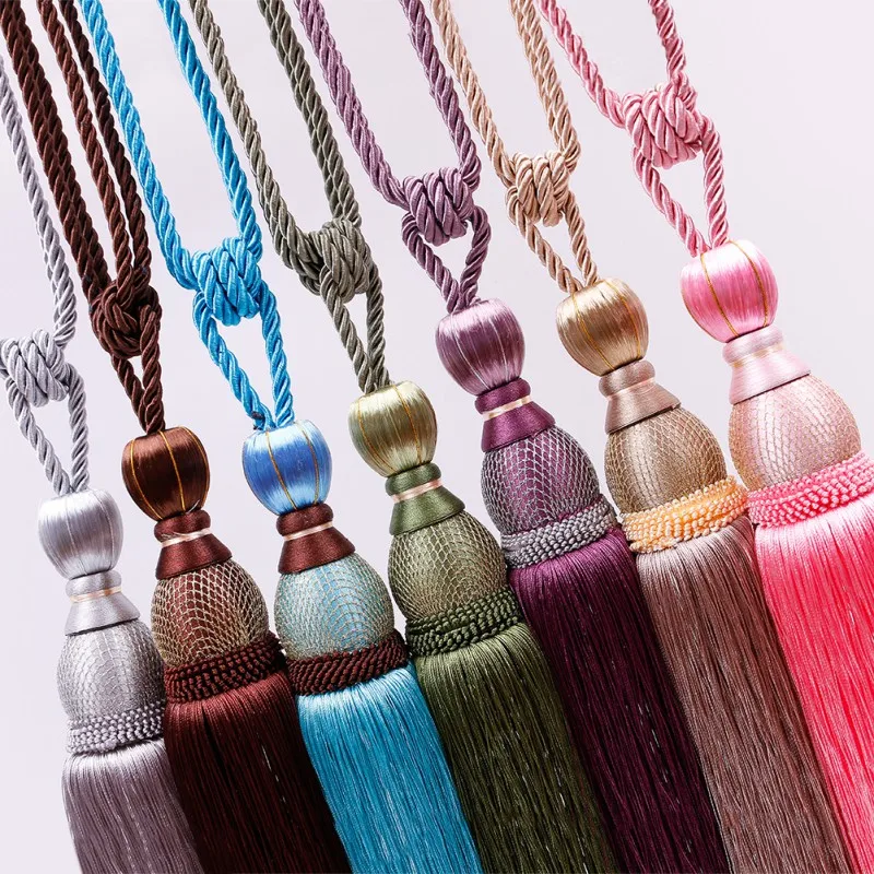 2pcs Curtains Tied Ball Small Mesh Ball Chinese Knot Holdback Indoor Home Decor Decorative Accessories
2pcs Curtains Tied Ball Small Mesh Ball Chinese Knot Holdback Indoor Home Decor Decorative Accessories