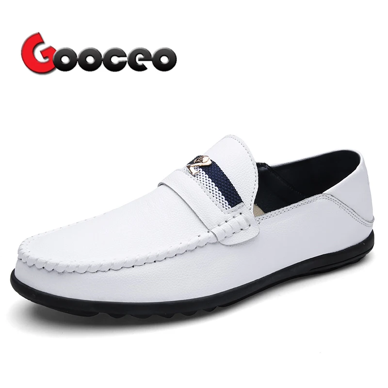 Men's Loafers Flats Driving Shoes Slip-On Spring Leather For Men Flat Comfortable Casual Moccasins Light White Dress Formal Mens
Men's Loafers Flats Driving Shoes Slip-On Spring Leather For Men Flat Comfortable Casual Moccasins Light White Dress Formal Mens