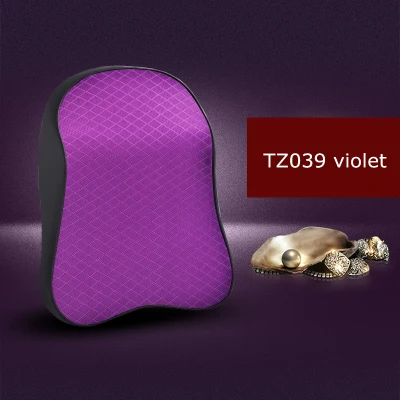 Car Seat Pillow Headrest Cushion Neck Rest Waist Back Support Solid Cute 1 Piece Synthetic Fiber Auto Accessories