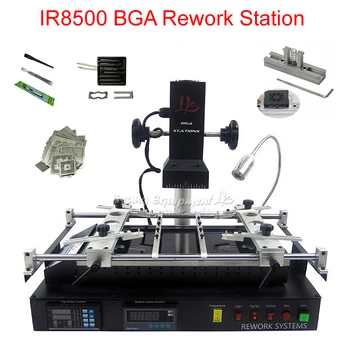 Functional BGA rework station IR8500 BGA Rework station for laptop motherboards, desktop computer motherboards and other boards
Functional BGA rework station IR8500 BGA Rework station for laptop motherboards, desktop computer motherboards and other boards