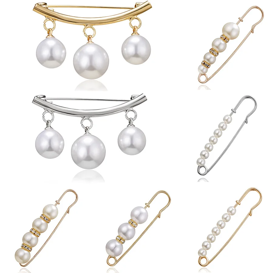 Fixed Straps Anti Slip Pin Jewelry Simple Enamel Big Pearl Brooch Women Charm Accessories Cardigan Anti Wearing Pins Enamel Pin
Fixed Straps Anti Slip Pin Jewelry Simple Enamel Big Pearl Brooch Women Charm Accessories Cardigan Anti Wearing Pins Enamel Pin