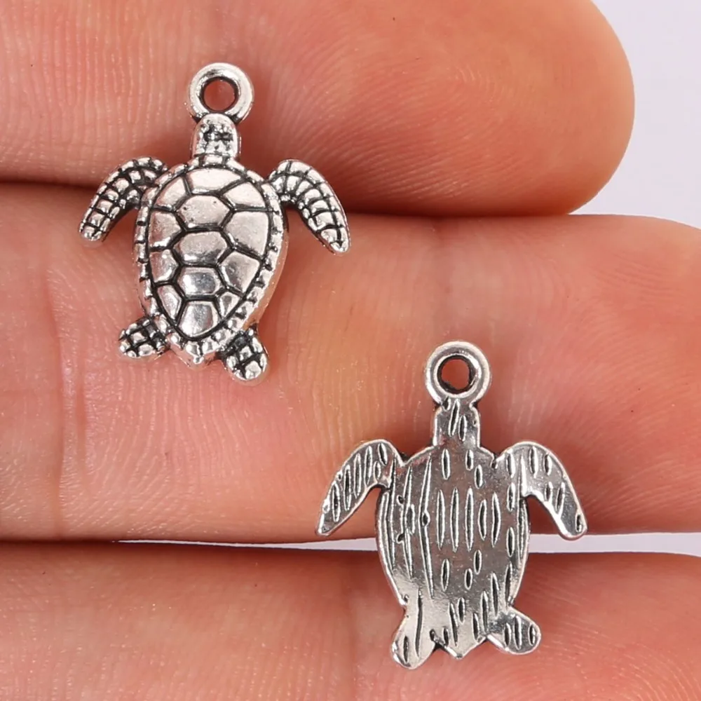 Vintage Fashion 7pcs 17x14mm antique silver Alloy Turtle charms Pendant Jewelry Findings
Vintage Fashion 7pcs 17x14mm antique silver Alloy Turtle charms Pendant Jewelry Findings