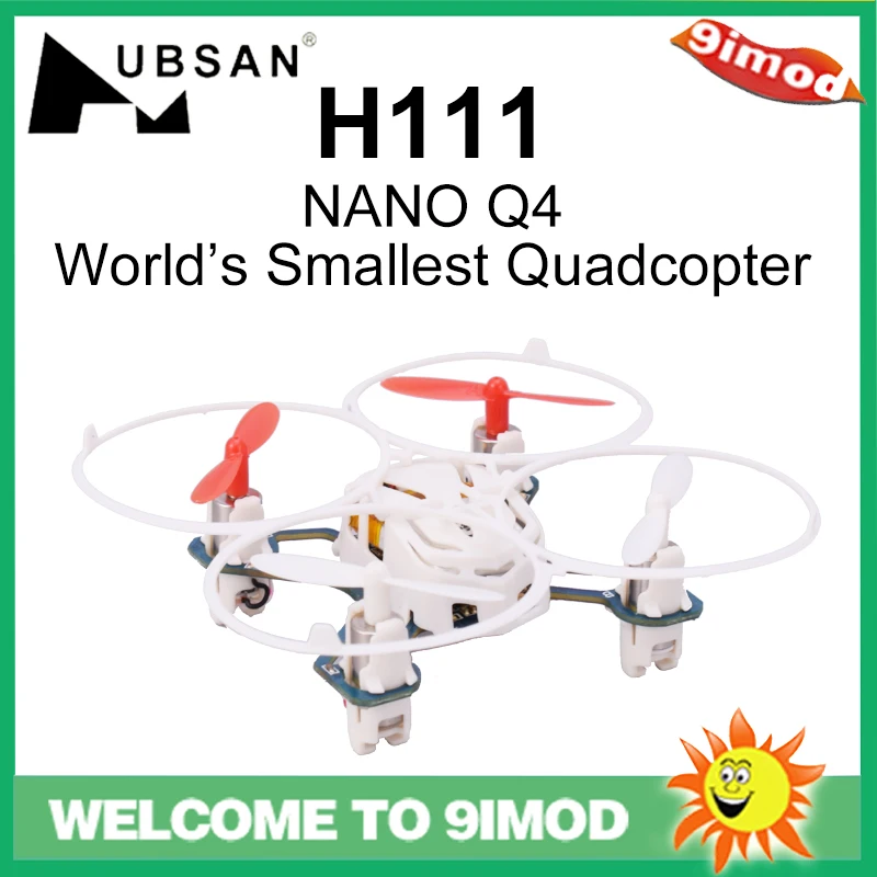 Hubsan H111 NANO Q4 2 4 GHz 4-CH Дрон мини дроны дистанционное управление зарядное устройство