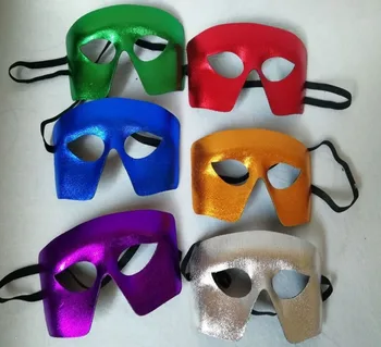Shine PVC compound mask Christmas Halloween supplies Composite logo men's masks Masquerade supplies 6color EMS free
Shine PVC compound mask Christmas Halloween supplies Composite logo men's masks Masquerade supplies 6color EMS free