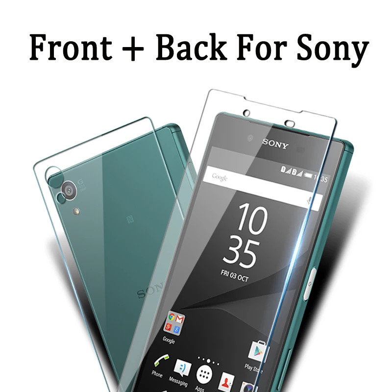 2pcs Front + Back Screen Protector Tempered Glass Case For Sony Xperia Z1 Z 1 2 3 4 5 Z5 Mini Compact Plus M4 M5 L36h L39h Film
2pcs Front + Back Screen Protector Tempered Glass Case For Sony Xperia Z1 Z 1 2 3 4 5 Z5 Mini Compact Plus M4 M5 L36h L39h Film